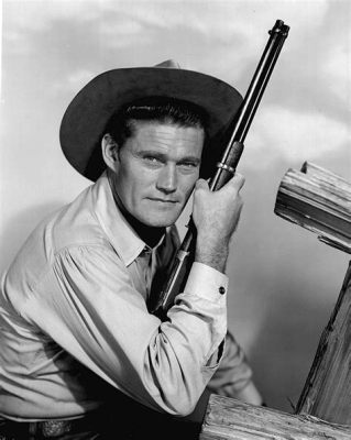 The Rifleman een spannend western-drama met Chuck Connors als stoïcijnse vaderfiguur!